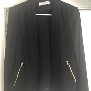 Calvin Klein black swingy blazer